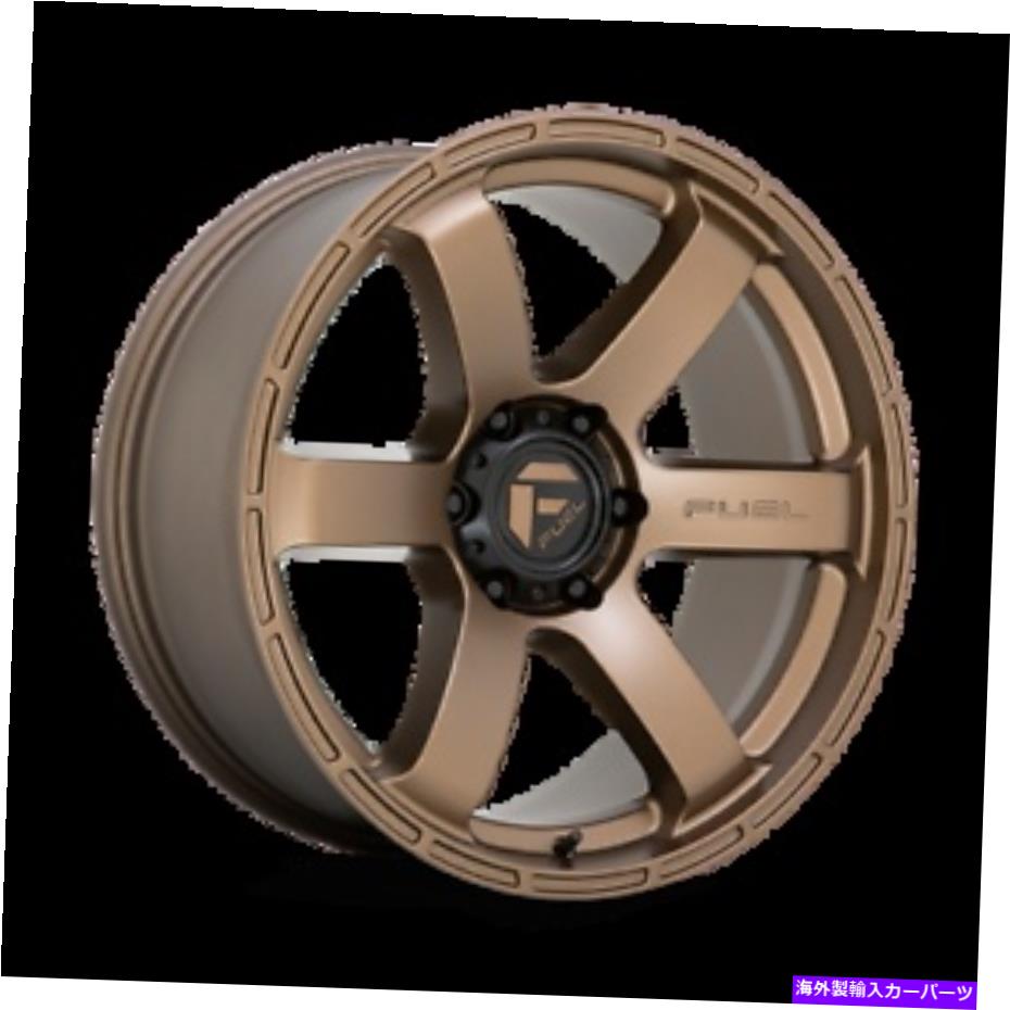 ホイール　４本セット 20x9燃料1PC D768ラッシュマットブロンズホイール6x135（1mm）セット4 20x9 Fuel 1PC D768 RUSH Matte Bronze Wheels 6x135 (1mm) Set of 4【並行輸入品】