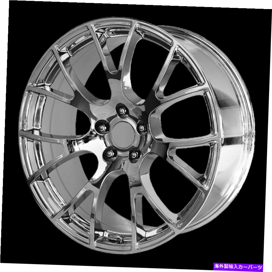 ホイール　４本セット 22x9.5 OE Creations PR161 ChromeWheels 5x5（35mm）セット4 22x9.5 OE Creations PR161 Chrome Wheels 5x5 (35mm) Set of 4【並行輸入品】