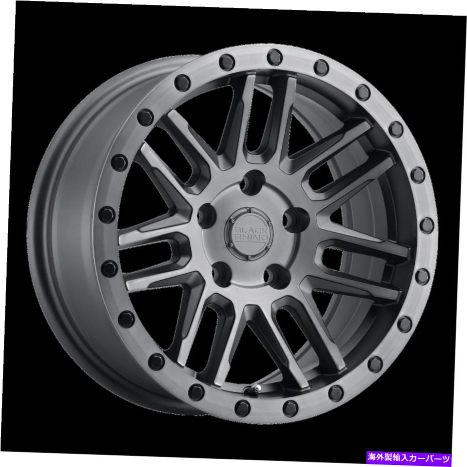 ホイール　４本セット 20x9.5ブラックサイアーチブラッシュガンメタルホイール6x4.5（12mm）セット4のセット 20x9.5 Black Rhino Arches Brushed Gunmetal Wheels 6x4.5 (12mm) Set of 4【並行輸入品】 394,515円