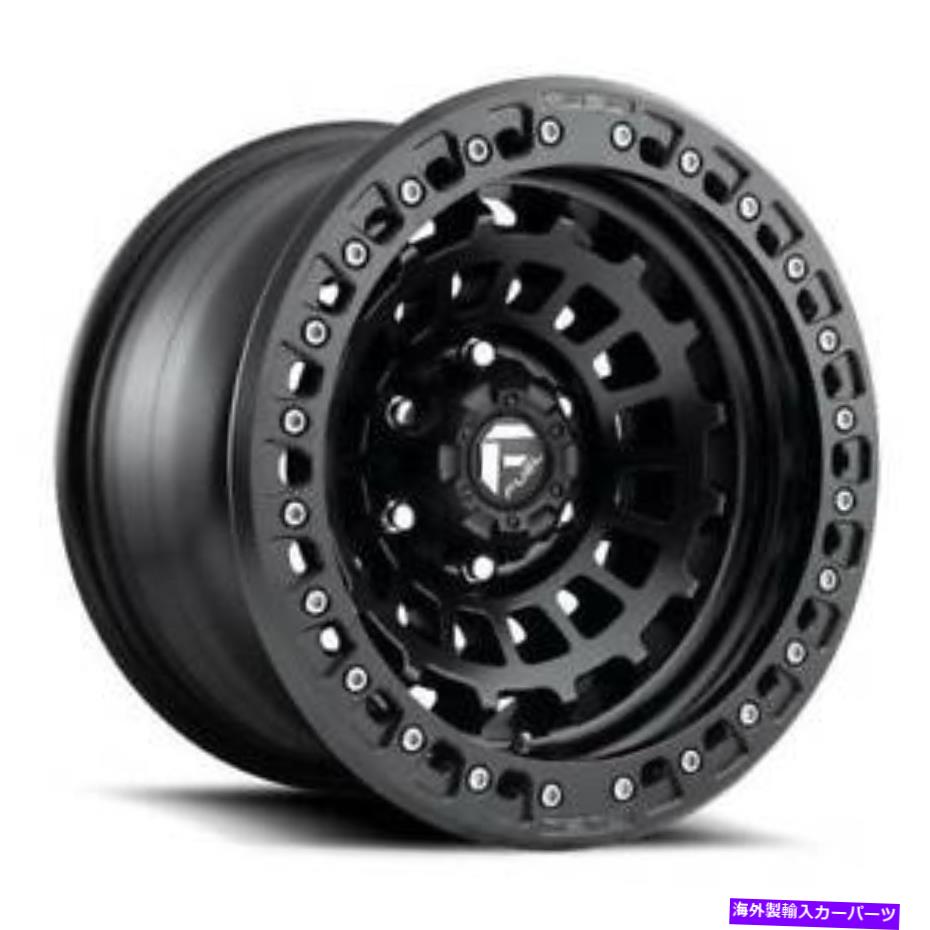 ホイール　４本セット 17x9 d101燃料ゼファーマットブラックビードロックホイール5x150（-15mm）セット4 17x9 D101 Fuel Zephyr Matte Black BEADLOCK Wheels 5x150 (-15mm) Set of 4【並行輸入品】｜Us Custom Parts Shop USDM