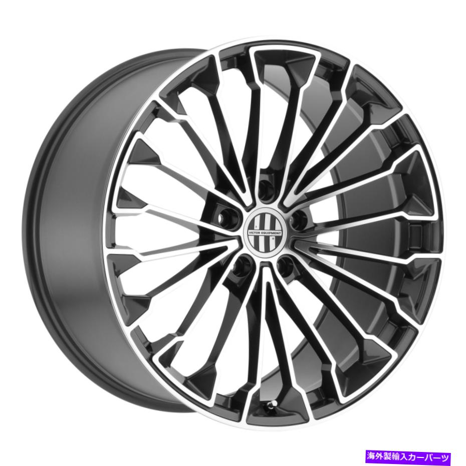 ホイール　４本セット 19x10.5ビクター機器Wurttemburg Gunmetal Wheels 5x130（55mm）セット4 19x10.5 Victor Equipment Wurttemburg Gunmetal Wheels 5x130 (55mm) Set of 4【並行輸入品】｜Us Custom Parts Shop USDM
