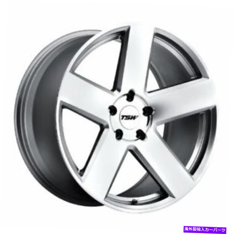 ホイール　４本セット 22x10.5 TSWブリストルシルバーw/ミラーカットフェイスホイール5x112（44mm）セット4 22x10.5 TSW Bristol Silver W/Mirror Cut Face Wheels 5x112 (44mm) Set of 4【並行輸入品】｜Us Custom Parts Shop USDM