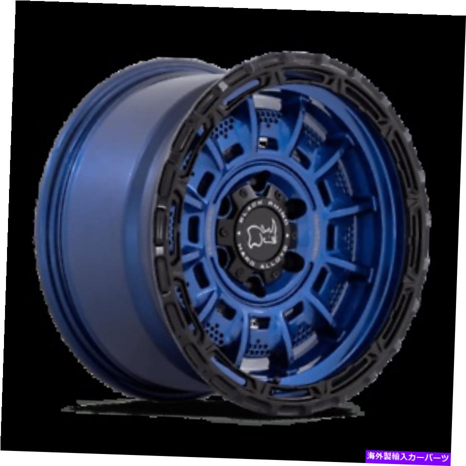 ホイール　４本セット 20x10ブラックサイレギオンコバルトブルーブラックリップホイール5x5（-18mm）セット4のセット 20x10 Black Rhino Legion Cobalt Blue With Black Lip Wheels 5x5 (-18mm) Set of 4【並行輸入品】