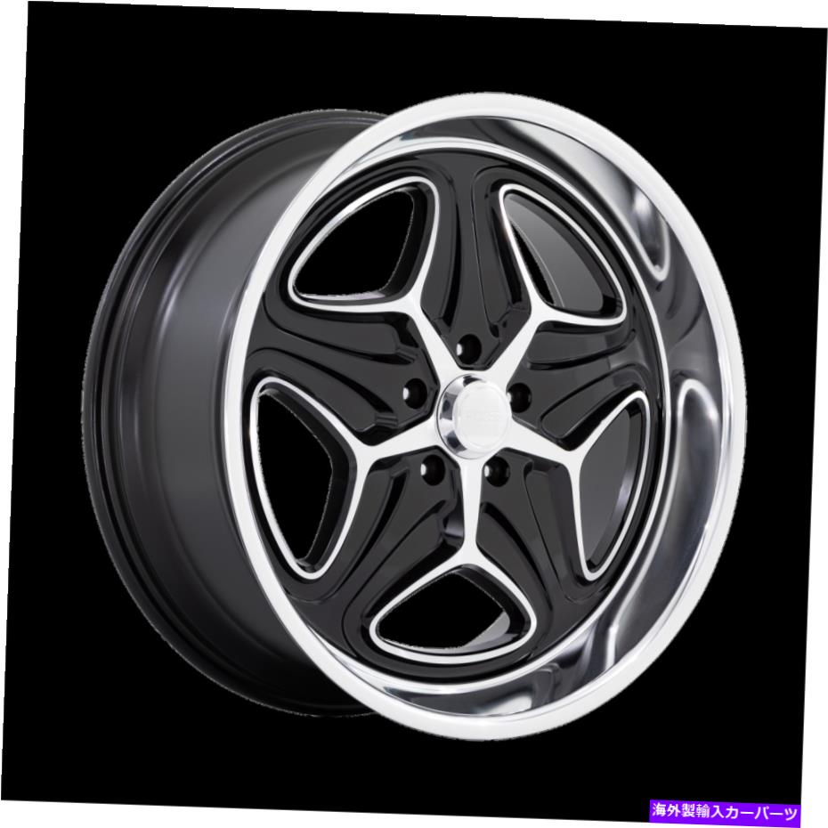 ホイール　４本セット 22x9 Foose F171 Merlot Gloss Black MachinedWheels 5x4.75（15mm）セット4 22x9 Foose F171 Merlot Gloss Black Machined Wheels 5x4.75 (15mm) Set of 4【並行輸入品】｜Us Custom Parts Shop USDM