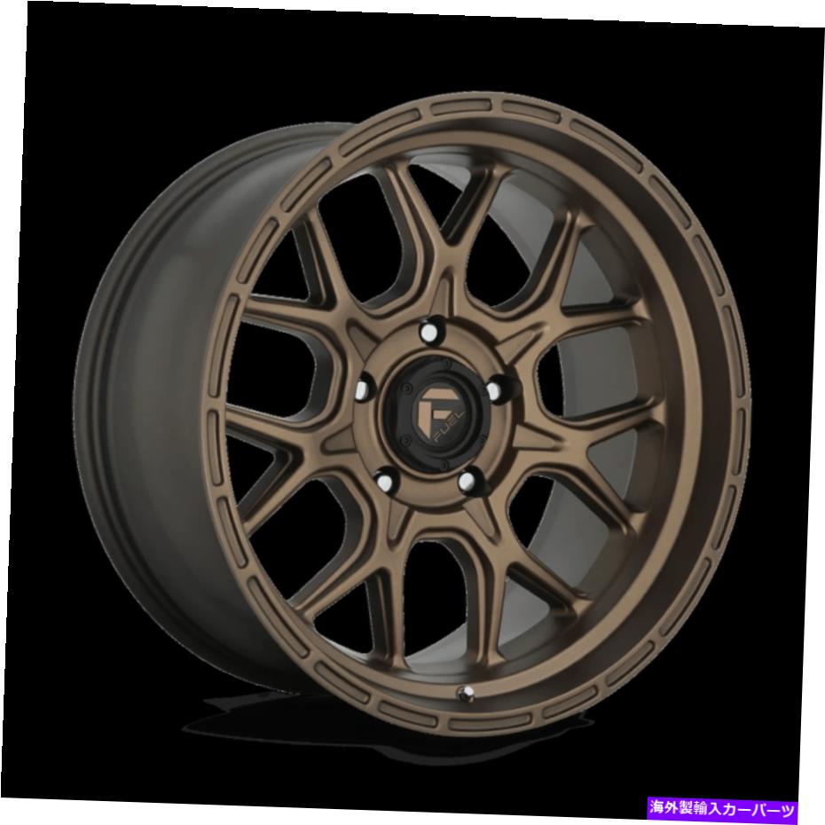 ホイール　４本セット 20x10燃料オフロードD671テックマットブロンズホイール5x5（-18mm）セット4 20x10 Fuel Off-Road D671 Tech Matte Bronze Wheels 5x5 (-18mm) Set of 4【並行輸入品】