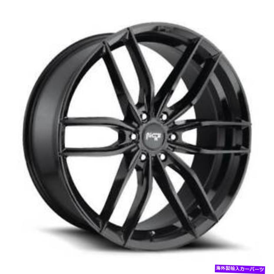 ホイール　４本セット 24x9.5 M209ニッチVOSSOグロスブラックホイール6x135（30mm）セット4 24x9.5 M209 Niche Vosso Gloss Black Wheels 6x135 (30mm) Set of 4【並行輸入品】