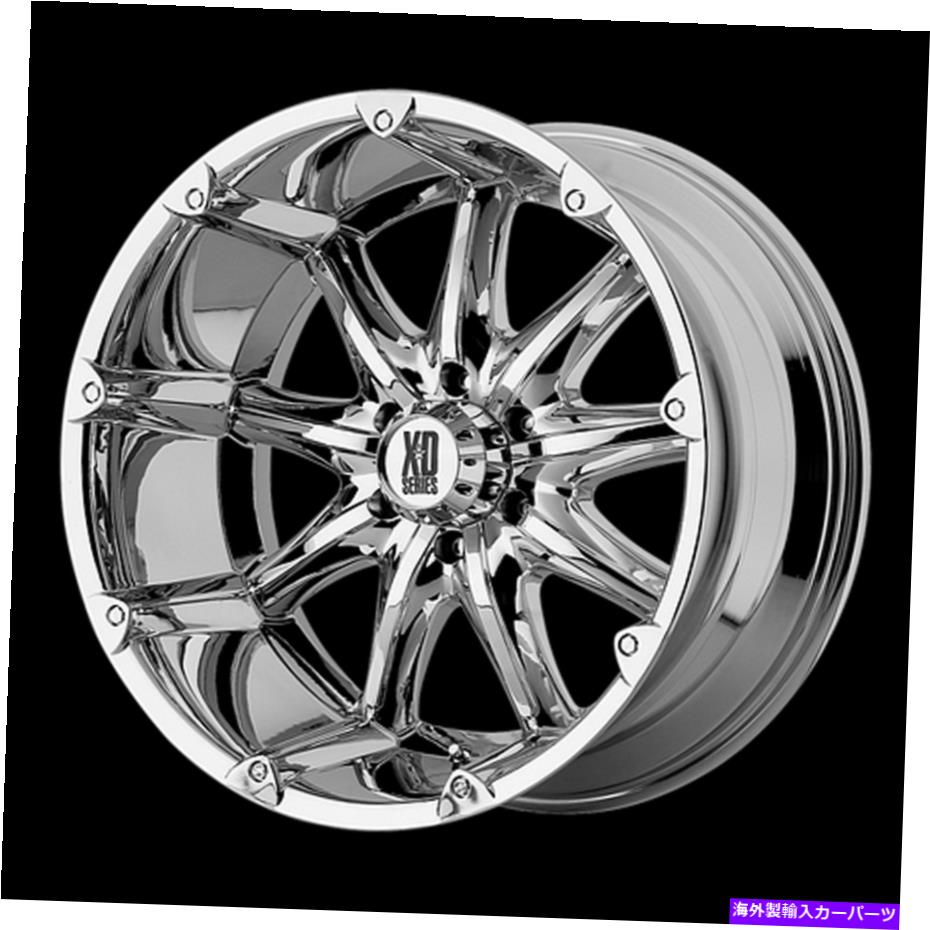 ホイール　４本セット 20x9 XDシリーズXD779クロムホイール5x5.5（-12mm）セット4 20x9 XD Series XD779 Chrome Wheels 5x5.5 (-12mm) Set of 4【並行輸入品】