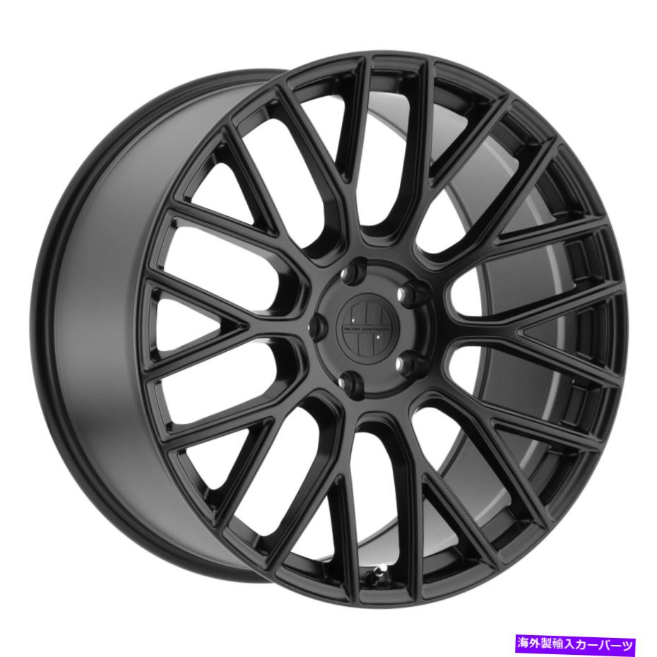 ホイール　４本セット 20x11ビクター機器安定マットブラックホイール5x130（36mm）セット4 20x11 Victor Equipment Stabil Matte Black Wheels 5x130 (36mm) Set of 4【並行輸入品】｜Us Custom Parts Shop USDM