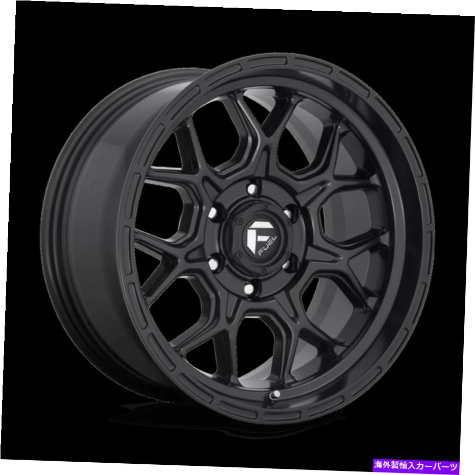 ホイール　４本セット 20x10燃料オフロードD670テックマットブラックホイール5x5（-18mm）セット4 20x10 Fuel Off-Road D670 Tech Matte Black Wheels 5x5 (-18mm) Set of 4【並行輸入品】｜Us Custom Parts Shop USDM