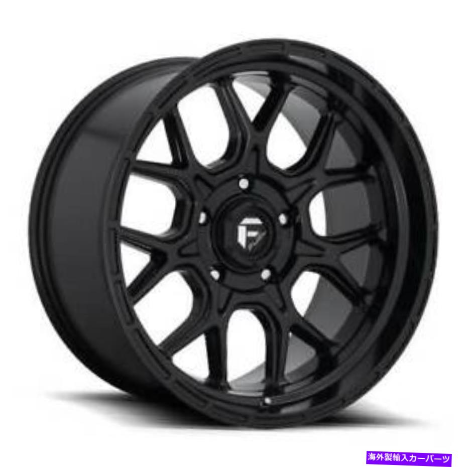 ホイール　４本セット 20x10 D670 Fuel Tech Matteブラックホイール5x5.5（-18mm）セット4 20x10 D670 Fuel Tech Matte Black Wheels 5x5.5 (-18mm) Set of 4【並行輸入品】