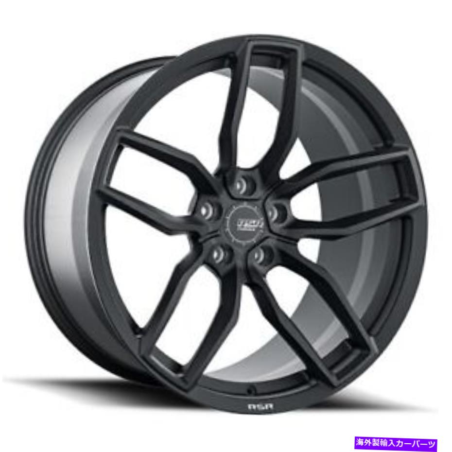 ホイール　４本セット 20x11 RSR R904サテンブラックホイール5x115（25mm）4のセット 20x11 RSR R904 Satin Black Wheels 5x115 (25mm) Set of 4【並行輸入品】