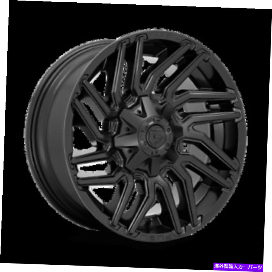 ホイール　４本セット 20x10燃料1PC D775台風マットブラックホイール5x5.5/5x150（-18mm）セット4セット 20x10 Fuel 1PC D775 TYPHOON Matte Black Wheels 5x5.5/5x150 (-18mm) Set of 4【並行輸入品】
