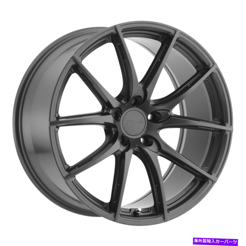 ホイール　４本セット 20x10 TSW Sprint Gloss Gunmetal Wheels 5x112（40mm）セット4のセット 20x10 TSW Sprint Gloss Gunmetal Wheels 5x112 (40mm) Set of 4【並行輸入品】