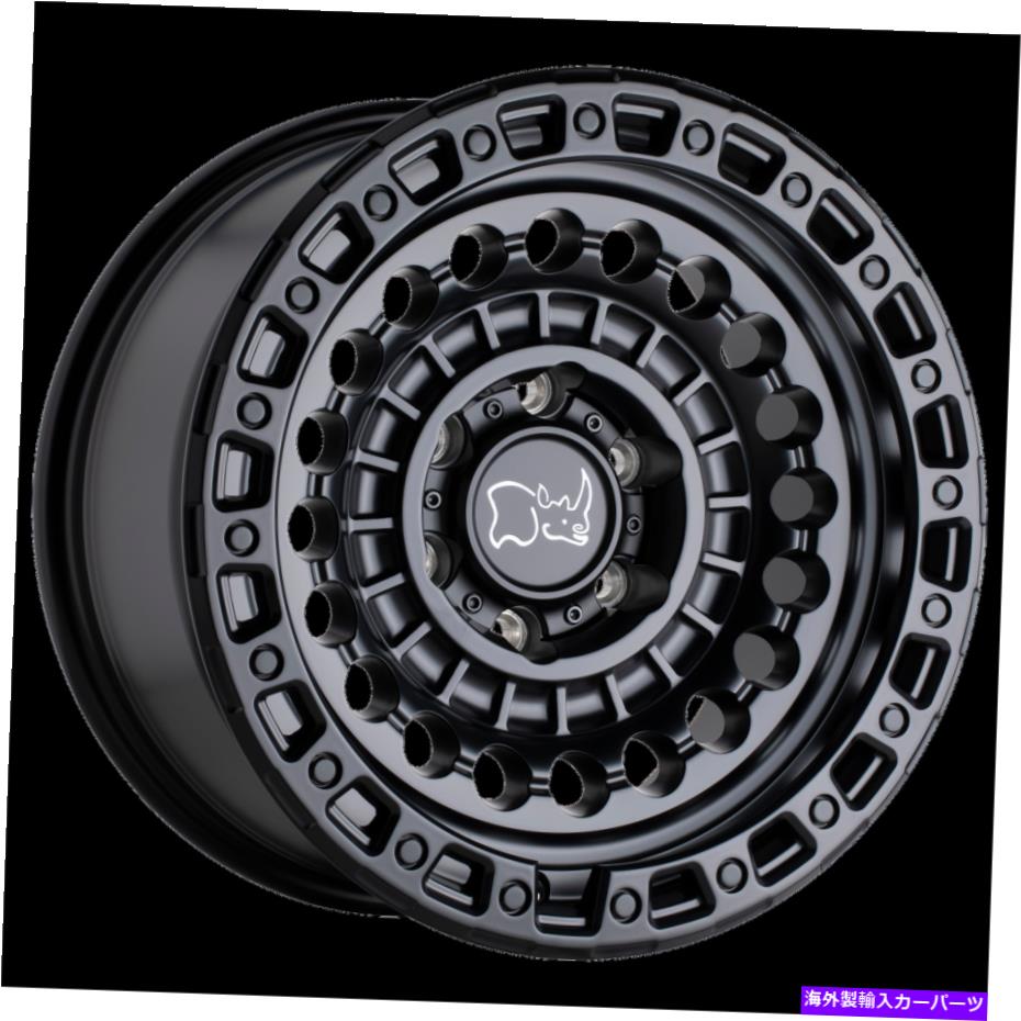 ホイール　４本セット 20x9.5ブラックサイセンチネルマットブラックホイール6x120（12mm）セット4 20x9.5 Black Rhino SENTINEL MATTE BLACK Wheel 6x120 (12mm) Set of 4【並行輸入品】
