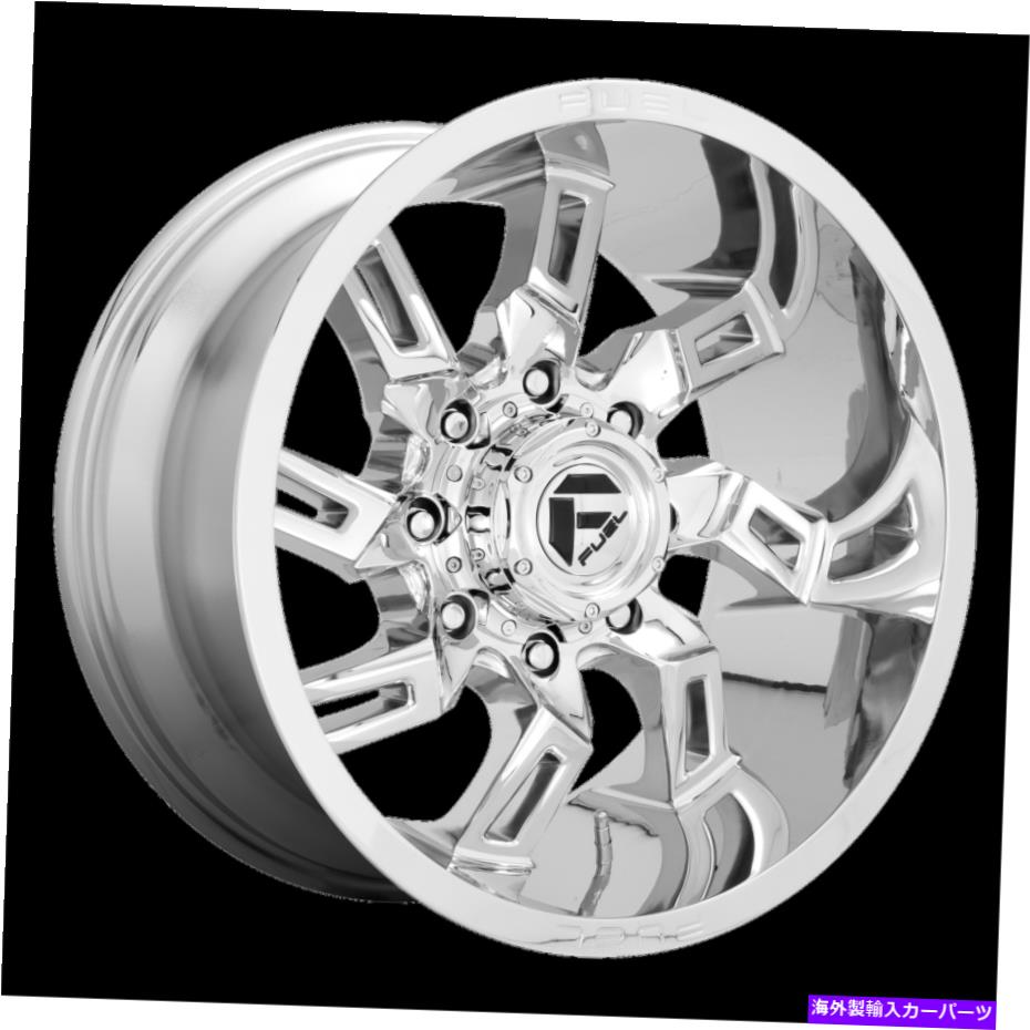ホイール　４本セット 20x10燃料D746ロックダウンクロムホイール6x135（-18mm）セット4 20x10 Fuel D746 Lockdown Chrome Wheels 6x135 (-18mm) Set of 4【並行輸入品】