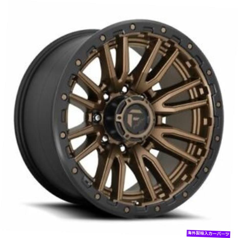 ホイール　４本セット 20x10 D681 Fuel Rebel Matteブロンズブラックホイール8x170（-18mm）セット4 20x10 D681 Fuel Rebel Matte Bronze Black Wheels 8x170 (-18mm) Set of 4【並行輸入品】