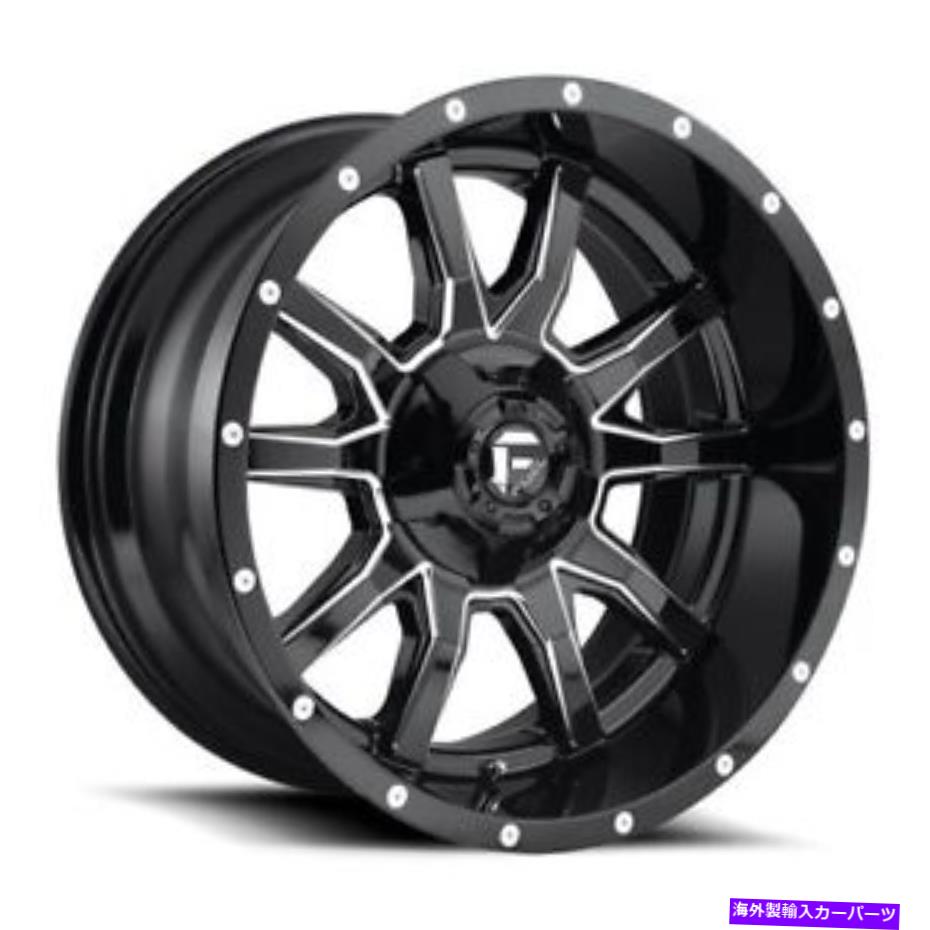 ホイール　４本セット 20x10 D627 Fuel Vandal Gloss Black＆Milled Wheels 5x5.5/5x150（-18mm）セット4 20x10 D627 Fuel Vandal Gloss Black & Milled Wheels 5x5.5/5x150 (-18mm) Set of 4【並行輸入品】｜Us Custom Parts Shop USDM 383,031円