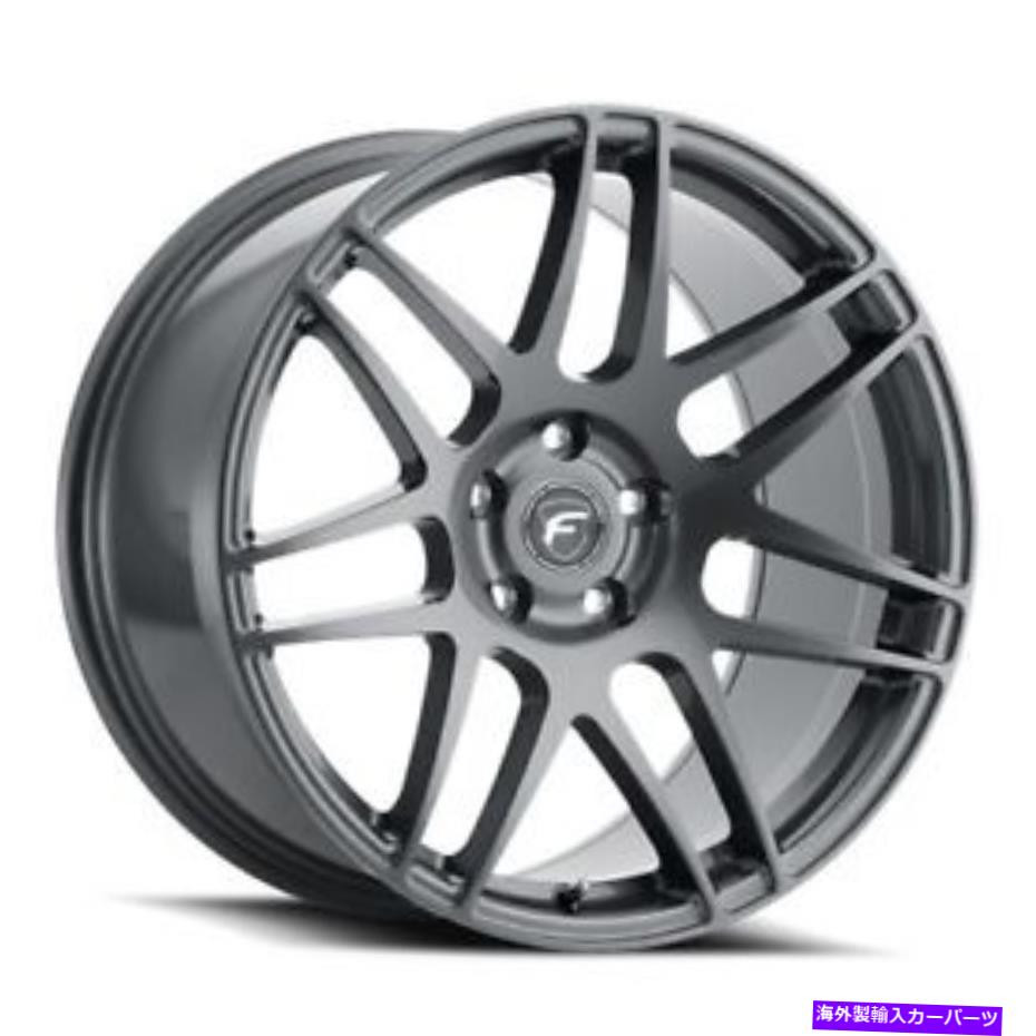 ホイール　４本セット 22x10 forgestar f253 f14グロスアントララサイトホイール5x130（30mm）セット4 22x10 Forgestar F253 F14 Gloss Anthracite Wheels 5x130 (30mm) Set of 4【並行輸入品】