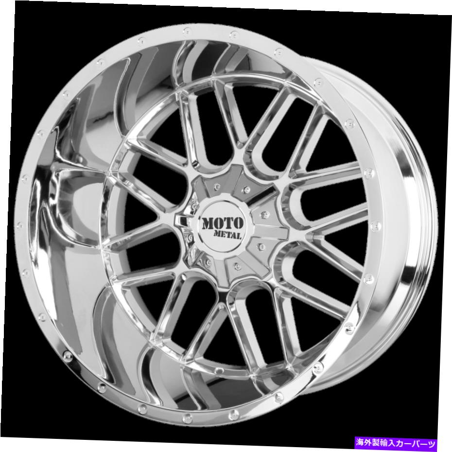 ホイール　４本セット 22x12 Moto Metal Mo986 Chrome Wheels 6x135/6x5.5（-44mm）セット4 22x12 Moto Metal MO986 Chrome Wheels 6x135/6x5.5 (-44mm) Set of 4【並行輸入品】