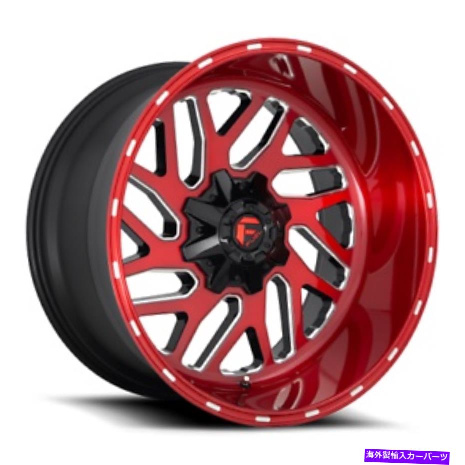 ホイール　４本セット 22x12 d691燃料トリトングロスレッドホイール6x135/6x5.5（-44mm）セット4 22x12 D691 Fuel Triton Gloss Red Wheels 6x135/6x5.5 (-44mm) Set of 4【並行輸入品】