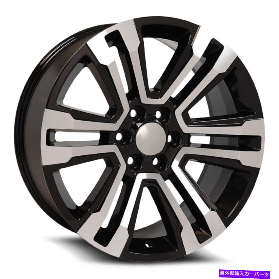 ホイール　４本セット 26x10 O.E. Revolution G-10 Gloss Black＆Machined Wheels 6x5.5（24mm）セット4 26x10 O.E. Revolution G-10 Gloss Black & Machined Wheels 6x5.5 (24mm) Set of 4【並行輸入品】