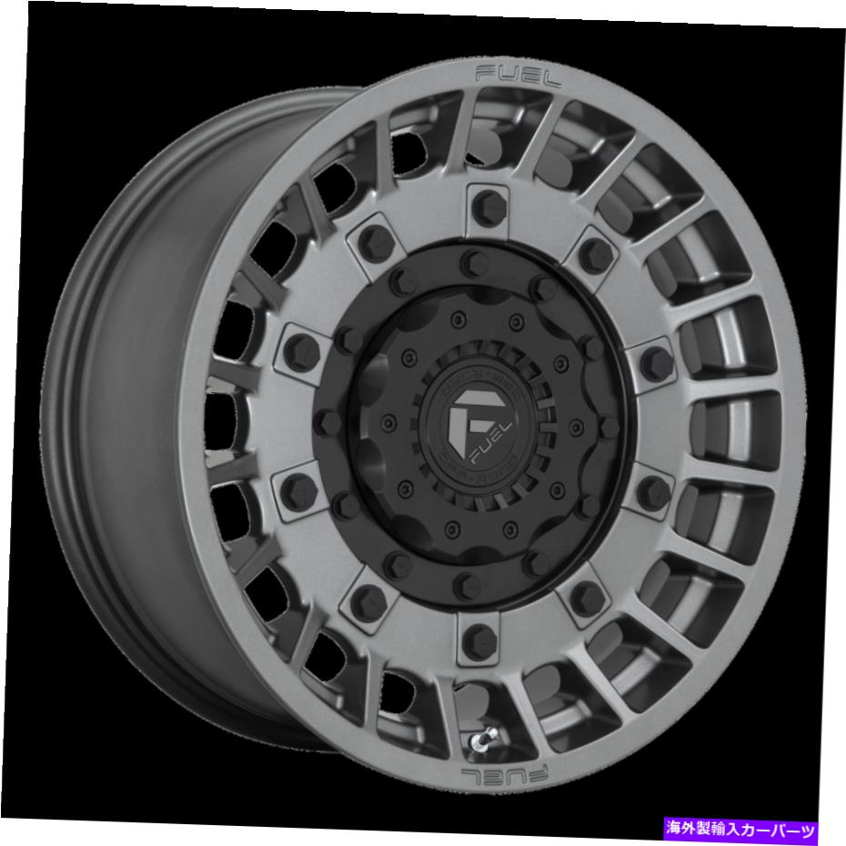 ホイール　４本セット 20x9 Fuel D726 Militia Matte Anthraciteブラックホイール5x5.5/5x150（1mm）セット4 20x9 Fuel D726 Militia Matte Anthracite Black Wheel 5x5.5/5x150 (1mm) Set of 4【並行輸入品】