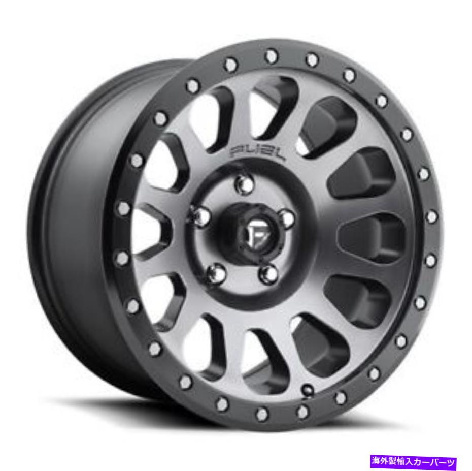 ホイール　４本セット 20x10 d601燃料ベクトルマットガンメタルホイール5x5（-18mm）セット4のセット 20x10 D601 Fuel Vector Matte Gunmetal Wheels 5x5 (-18mm) Set of 4【並行輸入品】