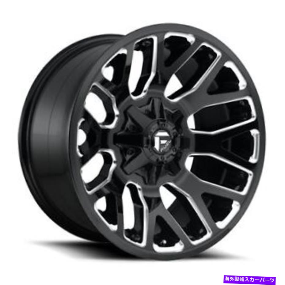 ホイール　４本セット 20x10 D623 Fuel Warrior Gloss Black＆Milled Wheels 5x5.5/5x150（-18mm）セット4 20x10 D623 Fuel Warrior Gloss Black & Milled Wheels 5x5.5/5x150 (-18mm) Set of 4【並行輸入品】