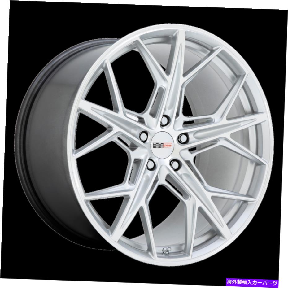 ホイール　４本セット 20x10.5クレイハンマーヘッドグロスシルバーホイール5x4.75（68mm）セット4 20x10.5 Cray HAMMERHEAD GLOSS SILVER Wheel 5x4.75 (68mm) Set of 4【並行輸入品】 424,688円
