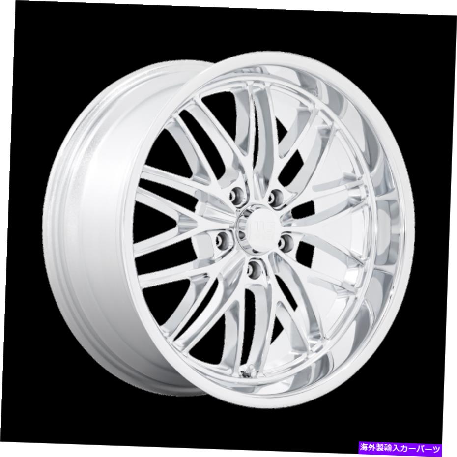 ホイール　４本セット 20x10 US Mags U140 Santa Cruz Chrome Wheels 5x4.75（6mm）セット4 20x10 US Mags U140 Santa Cruz Chrome Wheels 5x4.75 (6mm) Set of 4【並行輸入品】