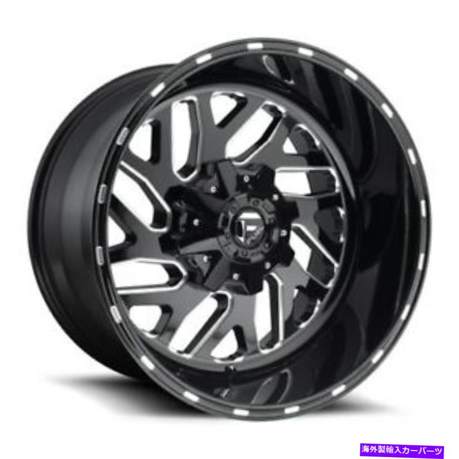 ホイール　４本セット 22x10 D581 Fuel Triton Gloss Black＆Milled Wheels 5x5.5/5x150（-18mm）セット4 22x10 D581 Fuel Triton Gloss Black & Milled Wheels 5x5.5/5x150 (-18mm) Set of 4【並行輸入品】｜Us Custom Parts Shop USDM