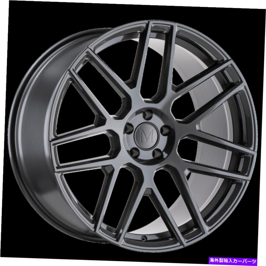 ホイール 4本セット 22x11 Mandrus Miglia Gloss Gunmetal RF Wheel 5x112(25mm)セット4のセット 22x11 Mandrus MIGLIA GLOSS GUNMETAL RF Wheel 5x112 (25mm) Set of 4【並行輸入品】