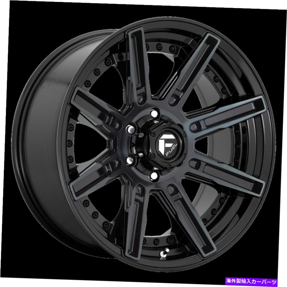 ホイール　４本セット 20x10 Fuel D708 Rogue Machined W/Dark Tint Wheels 6x135（-18mm）セット4セット 20x10 Fuel D708 Rogue Machined W/Dark Tint Wheels 6x135 (-18mm) Set of 4【並行輸入品】