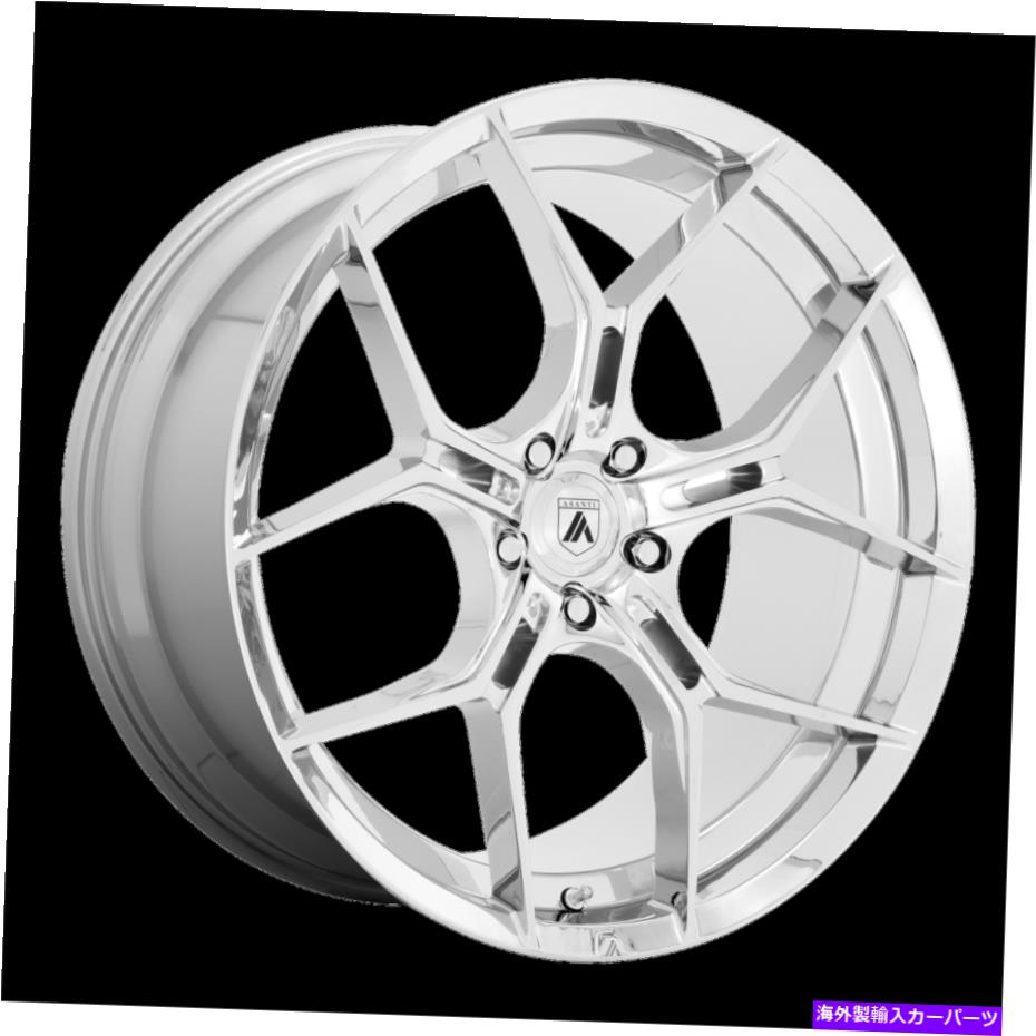 ホイール　４本セット 22x9アサンティブラックABL-37モナーククロムホイール5x115（15mm）セット4 22x9 Asanti Black ABL-37 MONARCH Chrome Wheel 5x115 (15mm) Set of 4【並行輸入品】｜Us Custom Parts Shop USDM