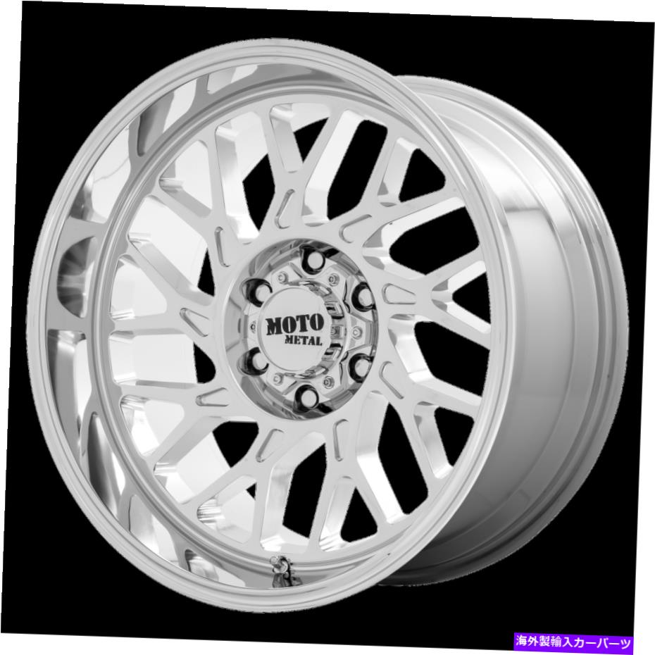 ホイール　４本セット 20x10 Moto Metal Mo805 Chrome Wheel 6x135（-18mm）セット4 20x10 Moto Metal MO805 Chrome Wheel 6x135 (-18mm) Set of 4【並行輸入品】