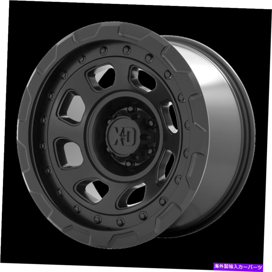 ホイール　４本セット 20x10 XD XD861ストームサテンブラックホイール5x5（-18mm）セット4 20x10 XD XD861 STORM Satin Black Wheel 5x5 (-18mm) Set of 4【並行輸入品】 378,972円