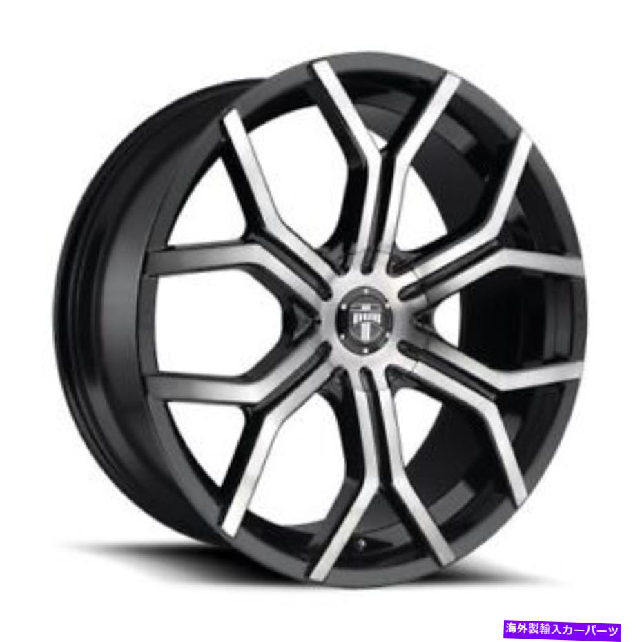 ホイール　４本セット 22x9.5 S209 DUB Royalty Gloss Black＆Machined Wheel 6x135/6x5.5（30mm）セット4 22x9.5 S209 Dub Royalty Gloss Black & Machined Wheel 6x135/6x5.5 (30mm) Set of 4【並行輸入品】