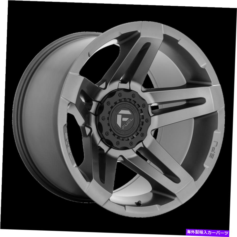ホイール　４本セット 20x12燃料1PC D764 SFJマットガンメタルホイール5x4.5/5x5（-44mm）セット4 20x12 Fuel 1pc D764 SFJ Matte Gun Metal Wheel 5x4.5/5x5 (-44mm) Set of 4【並行輸入品】｜Us Custom Parts Shop USDM