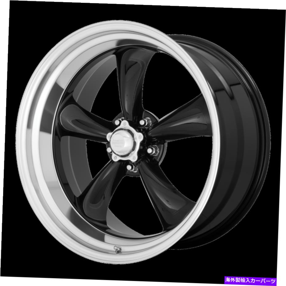 ホイール 4本セット 22x11 American Racing VN315 TORQ THRUST II BLKマッハホイール5x5(18mm)セット4のセット 22x11 American Racing VN315 TORQ THRUST II Blk Mach Wheel 5x5 (18mm) Set of 4【並行輸入品】|Us Custom Parts Shop USDM