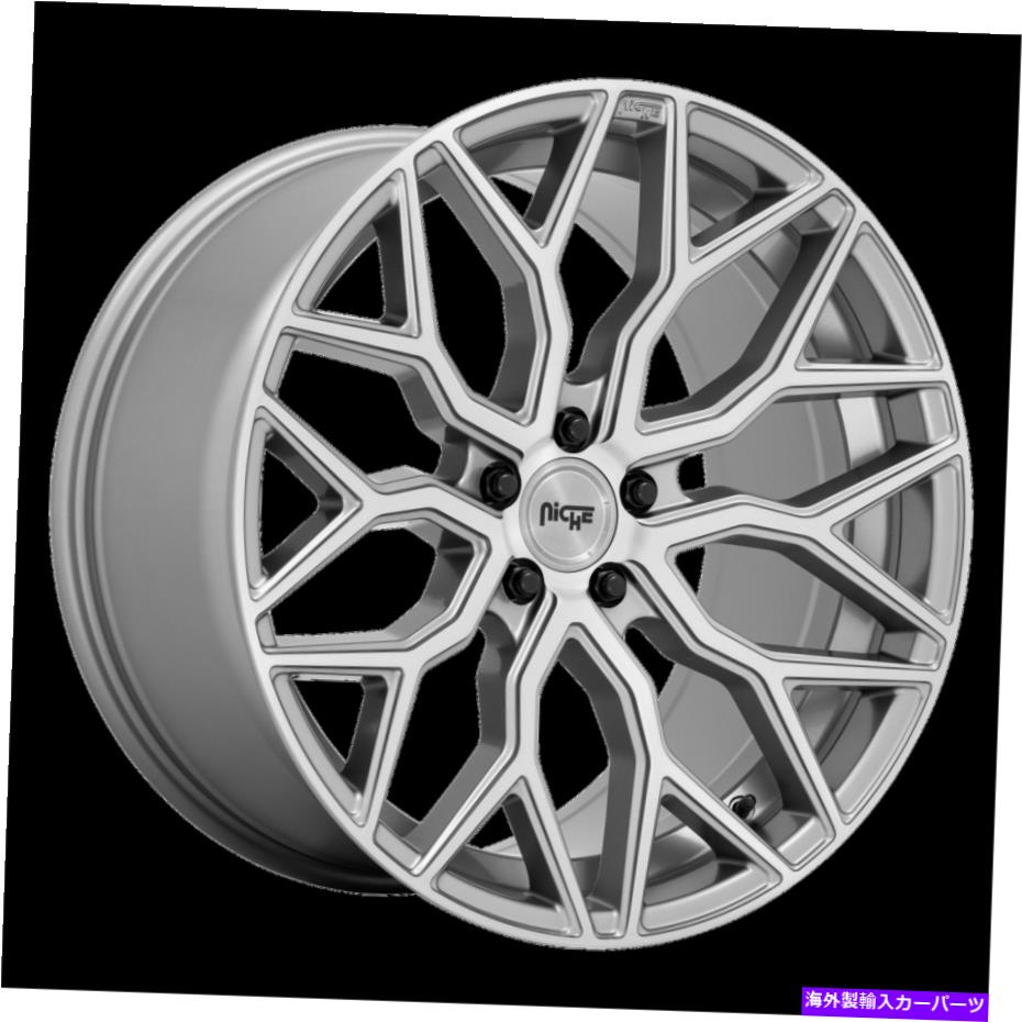 ホイール　４本セット 22x10ニッチ1PC M265 Mazzanti Anthracite Wheel 5x120（30mm）セット4 22x10 Niche 1pc M265 MAZZANTI Anthracite Wheel 5x120 (30mm) Set of 4【並行輸入品】
