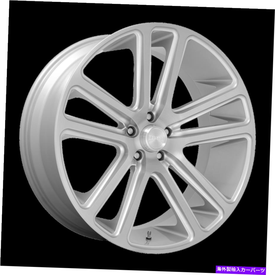 ホイール　４本セット 24x10 DUB 1PC S257 Flex Gloss Silver Brushed Face Wheel 5x115（20mm）セット4のセット 24x10 DUB 1pc S257 FLEX Gloss Silver Brushed Face Wheel 5x115 (20mm) Set of 4【並行輸入品】 418,622円