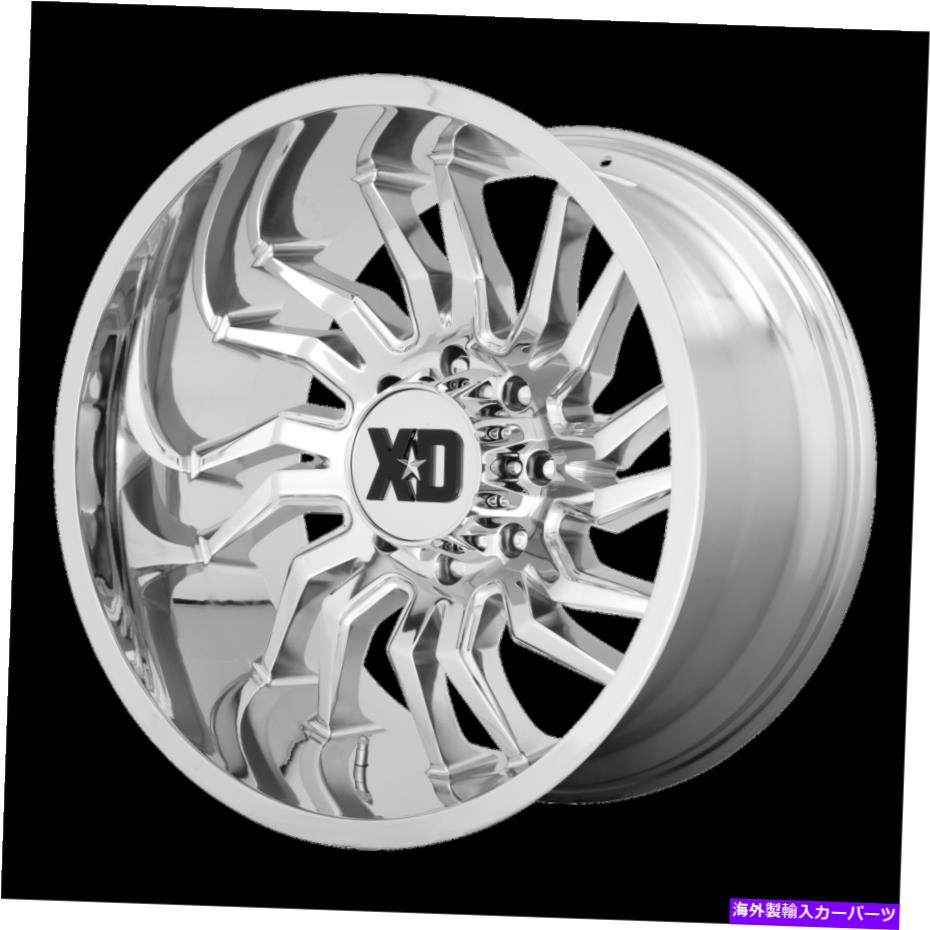 ホイール　４本セット 20x10 XDシリーズXD858テンションクロムホイール8x6.5（-18mm）セット4 20x10 XD Series XD858 Tension Chrome Wheel 8x6.5 (-18mm) Set of 4【並行輸入品】