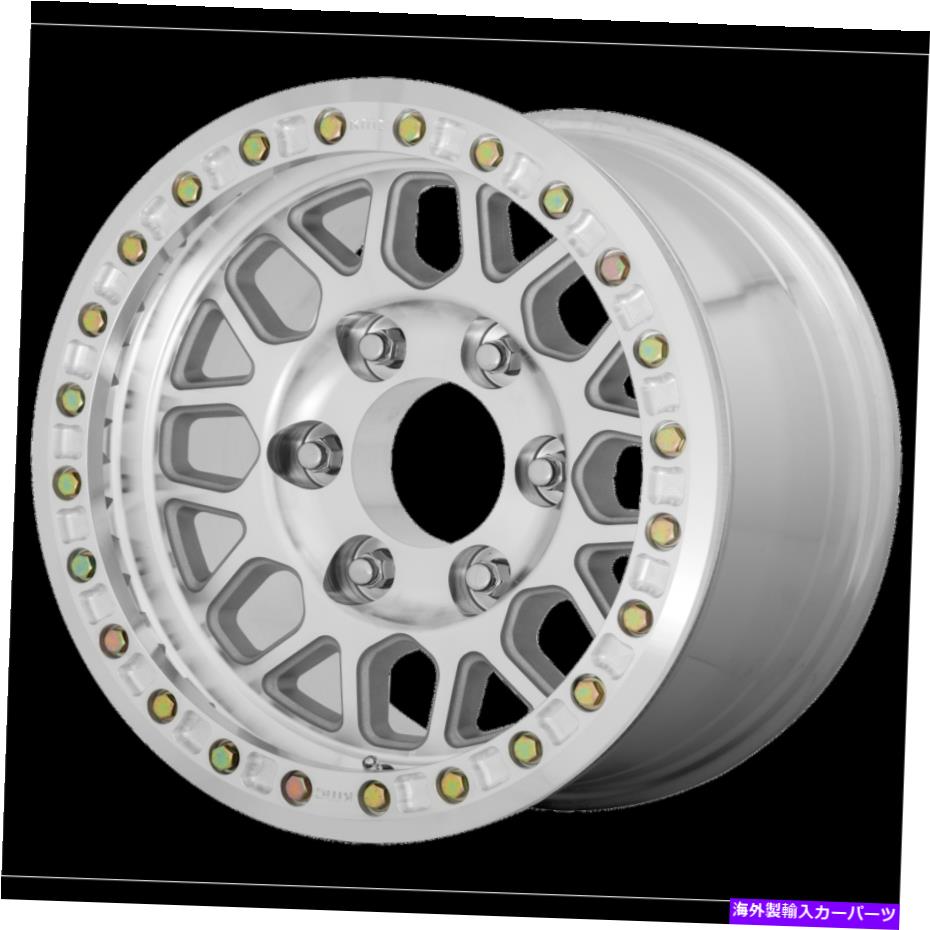 ホイール　４本セット 17x8.5 kmc km234グレネード砂漠の機械加工車輪6x5.5（0mm）セット4 17x8.5 KMC KM234 Grenade Desert Machined Wheels 6x5.5 (0mm) Set of 4【並行輸入品】｜Us Custom Parts Shop USDM