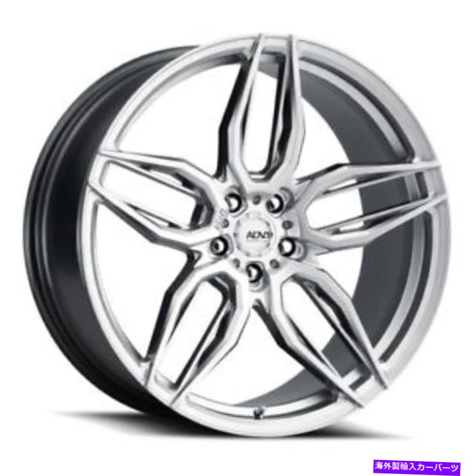 ホイール　４本セット 20x9.5 adv.1 v201 adv005プラチナホイール5x112（18mm）セット4のセット 20x9.5 ADV.1 V201 ADV005 Platinum Wheels 5x112 (18mm) Set of 4【並行輸入品】