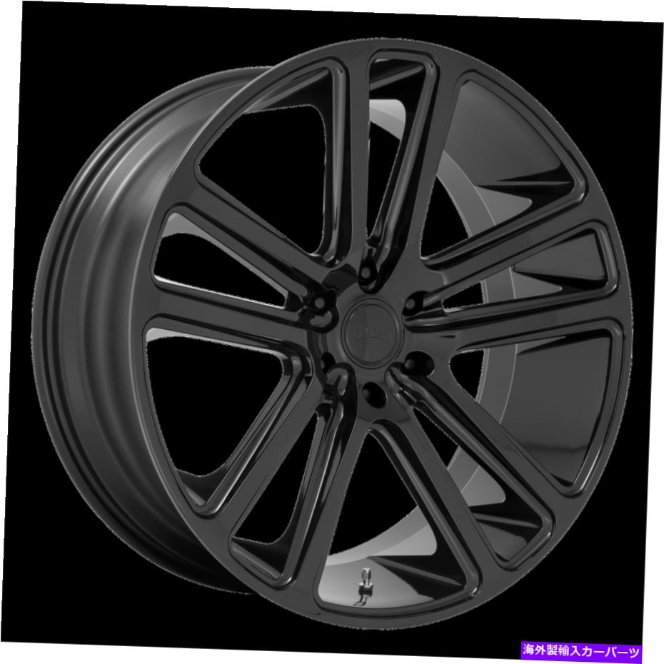ホイール　４本セット 24x10ダブS256フレックスグロスブラックホイール6x5.5（30mm）セット4のセット 24x10 Dub S256 Flex Gloss Black Wheels 6x5.5 (30mm) Set of 4【並行輸入品】