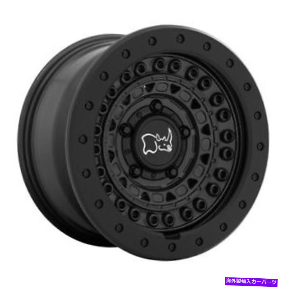 ホイール 4本セット 18x9ブラックサイのバリケードガンブラックホイール6x120(10mm)4のセット 18x9 Black Rhino BARRICADE Gun Black Wheels 6x120 (10mm) Set of 4【並行輸入品】|Us Custom Parts Shop USDM