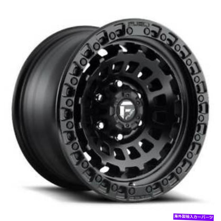ホイール　４本セット 20x9 d633燃料ゼファーマットブラックホイール5x5（1mm）セット4のセット 20x9 D633 Fuel Zephyr Matte Black Wheels 5x5 (1mm) Set of 4【並行輸入品】