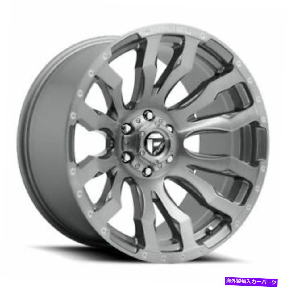 ホイール　４本セット 20x10 D693 Fuel Blitz Platinum Gunmetal Brushed Wheels 8x170（-18mm）セット4 20x10 D693 Fuel Blitz Platinum Gunmetal Brushed Wheels 8x170 (-18mm) Set of 4【並行輸入品】