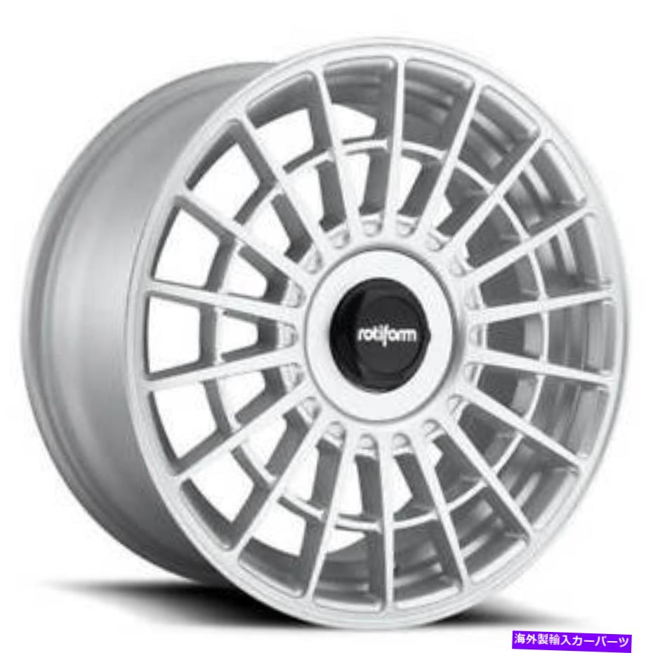 ホイール　４本セット （4）19 "回転輪R143 LAS-Rグロスシルバーリム（B41） (4) 19" Rotiform Wheels R143 LAS-R Gloss Silver Rims (B41)【並行輸入品】｜Us Custom Parts Shop USDM