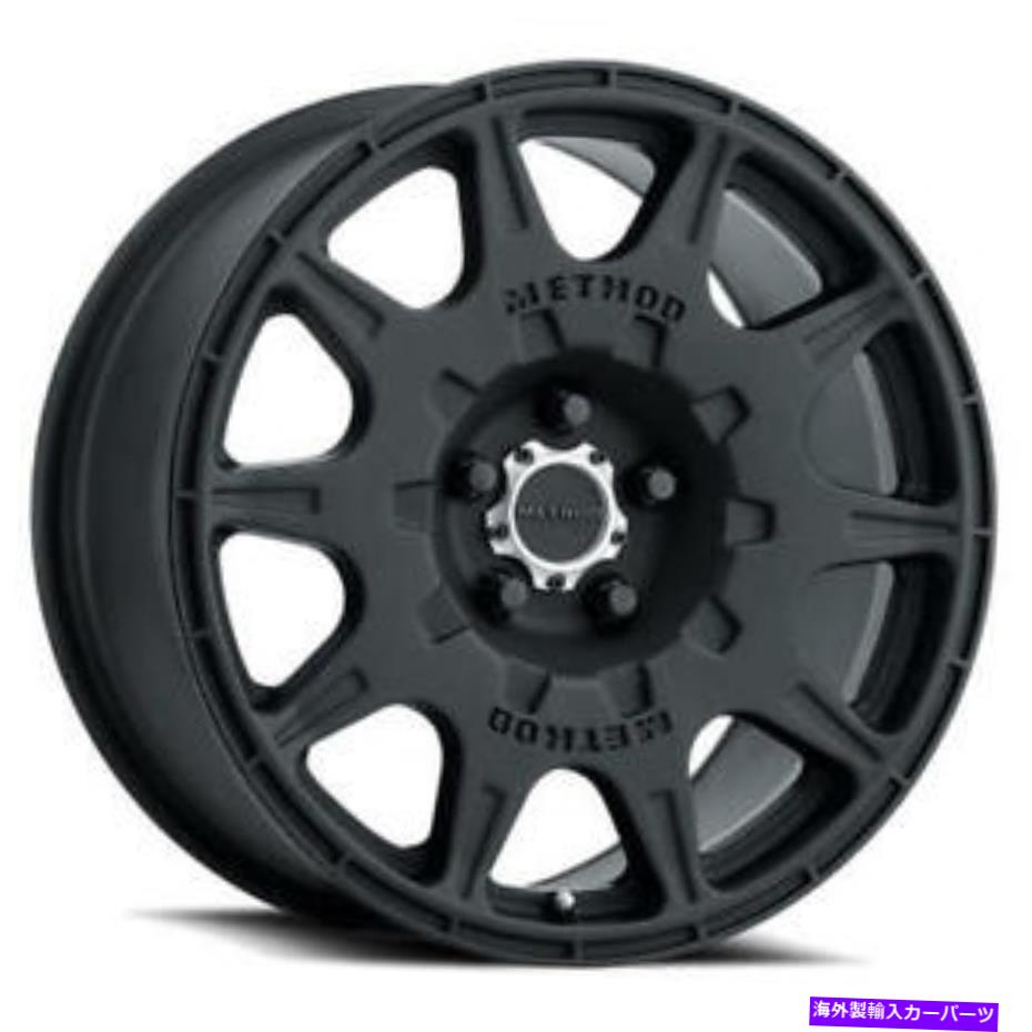 ホイール 4本セット (4)18 "メソッドホイール502ラリーマットブラックオフロードリム(B14) (4) 18" Method Wheels 502 Rally Matte Black Off Road Rims(B14)【並行輸入品】|Us Custom Parts Shop USDM